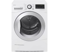 LG  RC7055AH2M Condenser Tumble Dryer - White